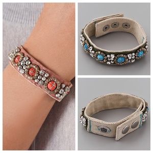 Juicy Couture Embellished  Snap Bracelet NWT